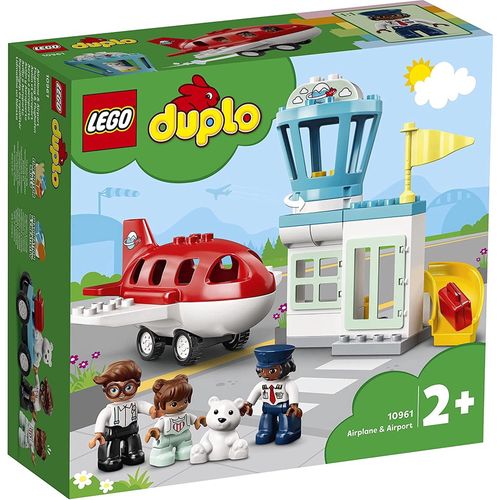 Blocos de montar - Lego Duplo - Aviao e Aeroporto LEGO DO BRASIL