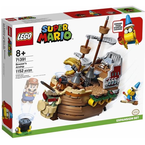 Blocos de montar - Lego Super Mario - Pacote de Expansao Aeronave do Bowser LEGO DO BRASIL