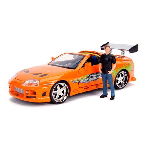 Miniatura Brian e Toyota Supra - Velozes e Furiosos - 30738 CALIFORNIA