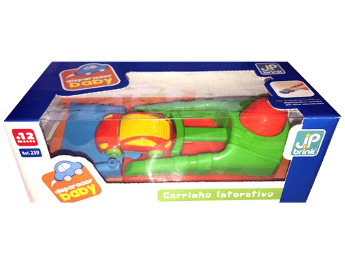 Carrinho Interativo - Disparador Baby - Lancador Verde JP BRINK LTDA EPP