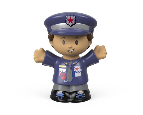 Fisher Price - Mini Figura Little People - Policial Landon MATTEL