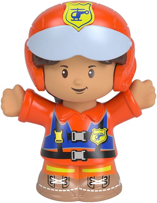 Fisher Price - Mini Figura Little People - Piloto Louis MATTEL