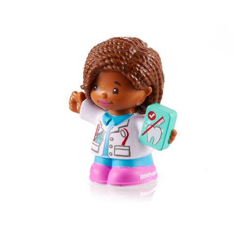 Fisher Price - Mini Figura Little People - Dentista Audrey MATTEL