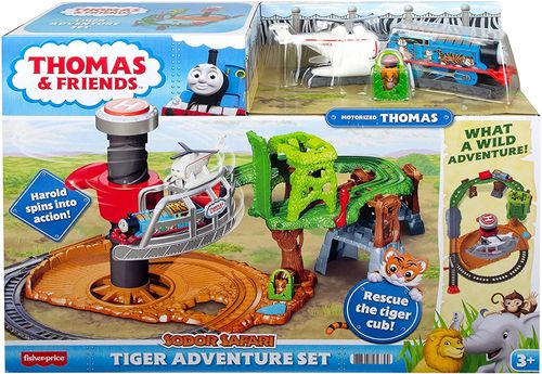 Fisher-Price - Thomas e Seus Amigos - Pista Resgate o Tigre - GXH06 MATTEL