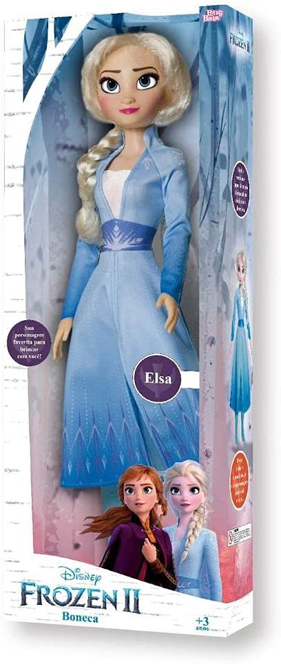 Bonecas Frozen Elsa e Anna Disney Brinquedo para Crianças De Plástico