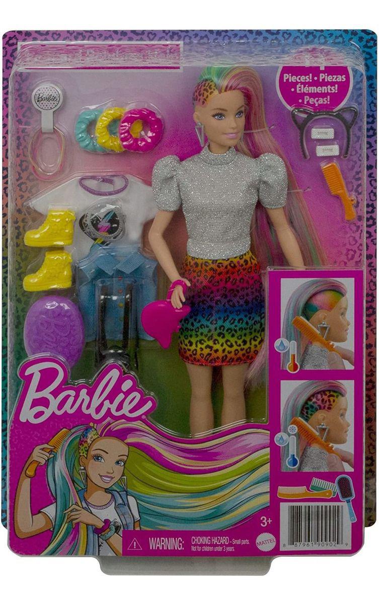 Look Roupa Boneca Barbie Fashion Estilosa Menina Mattel - Colorido