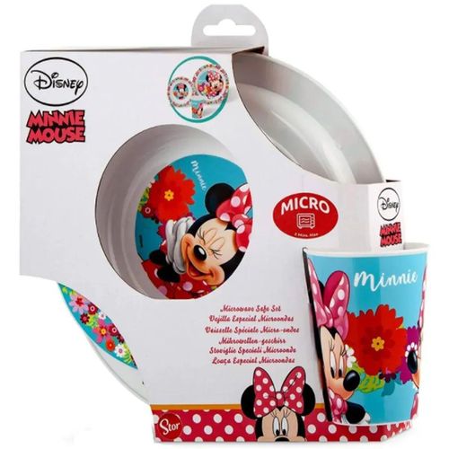 Conjunto Alimentacao - 3 Pecas Disney - Minnie LILLO DO BRASIL INDU