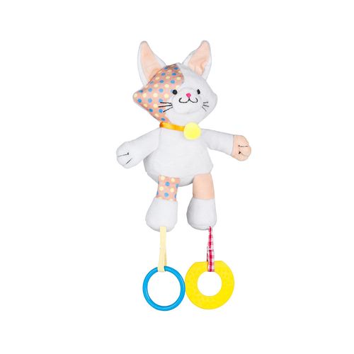 Pelucia Com Atividades Mima Bebe Gatinho Multikids Baby - BR1251 MULTIKIDS