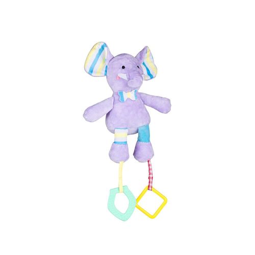 Pelucia Com Atividades Mima Bebe Elefante - Multikids Baby - Br1255 MULTIKIDS