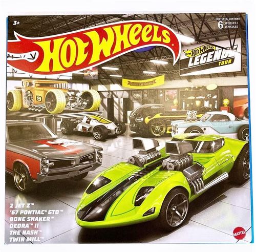 Carros - 6 Miniaturas - Hot Wheels Legends (HDH52) MATTEL