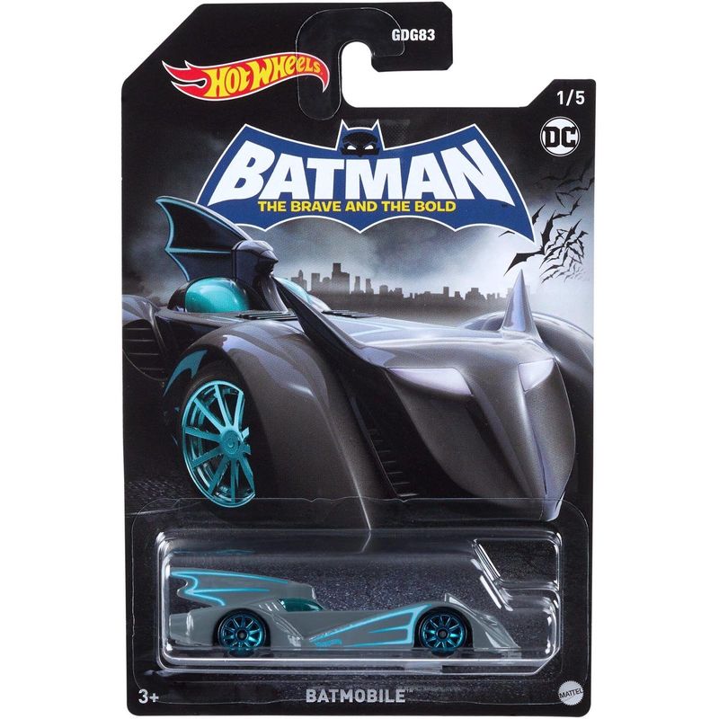 Carrinho - Hot Wheels Entertainment - Batman - Kit com 4 carrinhos