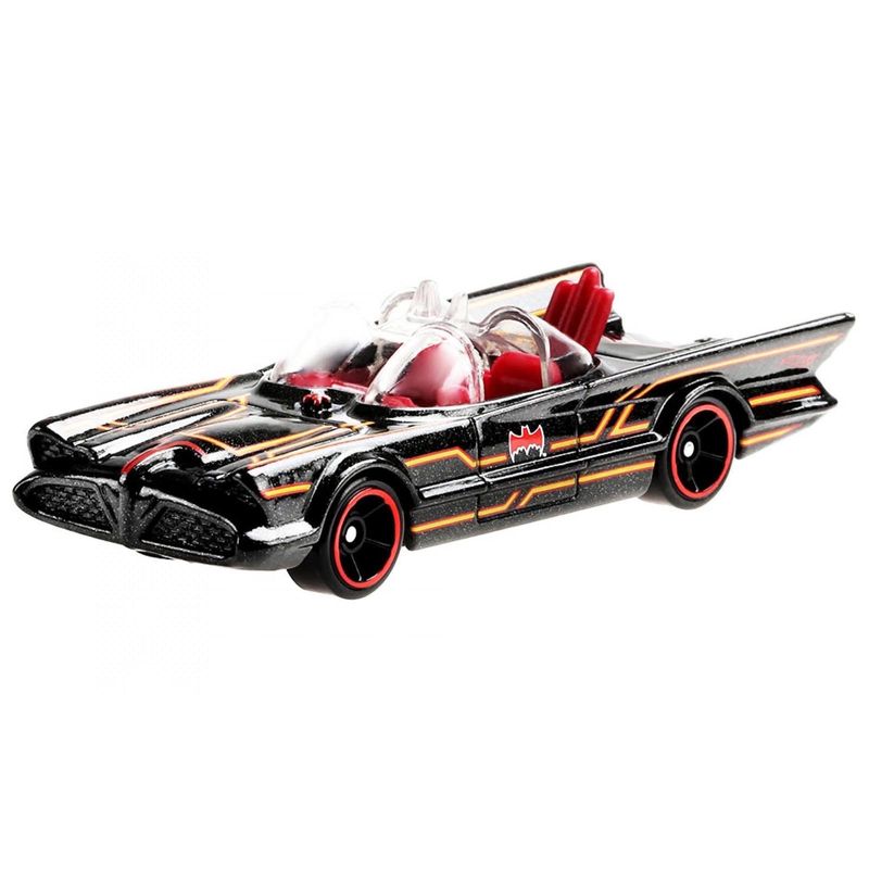 Carrinho Hot Wheels Pack Cartela C/ 5 - Edição Batman Mattel