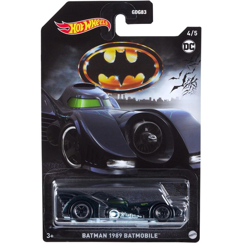 Carrinho Hot Wheels - Batman - 1/64 - Mattel - Carrinho de