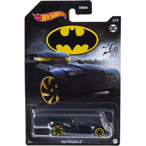 Carrinho - Hot Wheels Entertainment - Batman - Kit com 4 carrinhos MATTEL