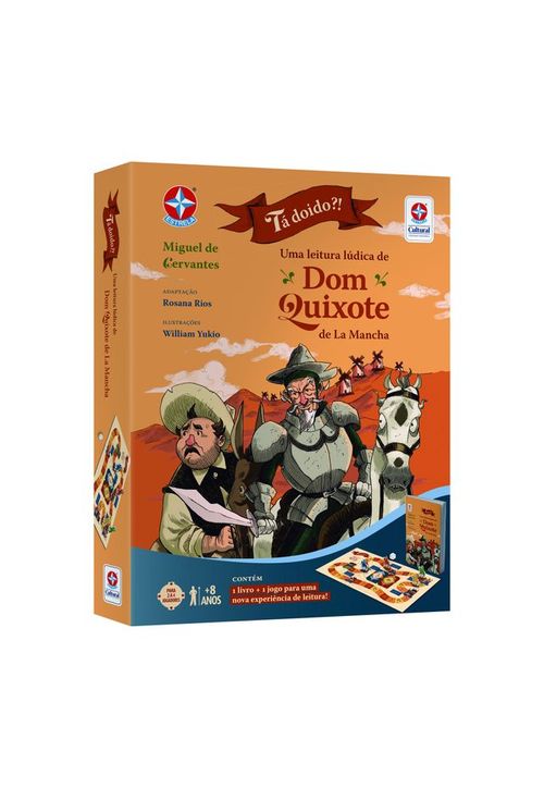 Jogo - Livro Ta Doido Uma Aventura Ludica De Dom Quixote ESTRELA