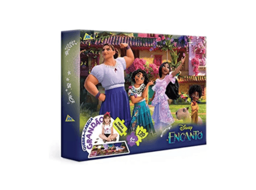 Quebra Cabeca 120 Grandao Pecas Encanto Disney Toyster TOYSTER