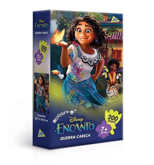 Quebra-Cabeca Encanto 200 Pecas - Toyster TOYSTER