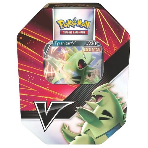 Cartas - Pokemon Lata - Tyranitar COPAG DA AMAZONIA