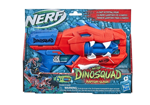 Lanca-Dardos - Nerf - Dinosquad Raptor-Slash - 6 Dardos - Hasbro HASBRO