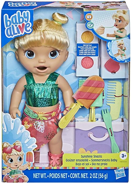 Boneca - Baby Alive Dia na Praia - Cabelos Loiros HASBRO