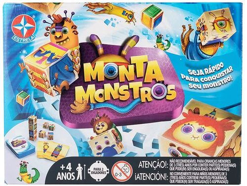 Jogo - Monta Monstros ESTRELA