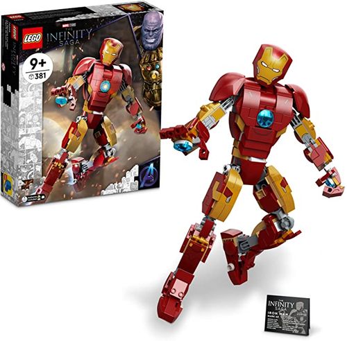 Blocos de Montar - Lego Marvel Figura do Homem de Ferro - 76206 LEGO DO BRASIL