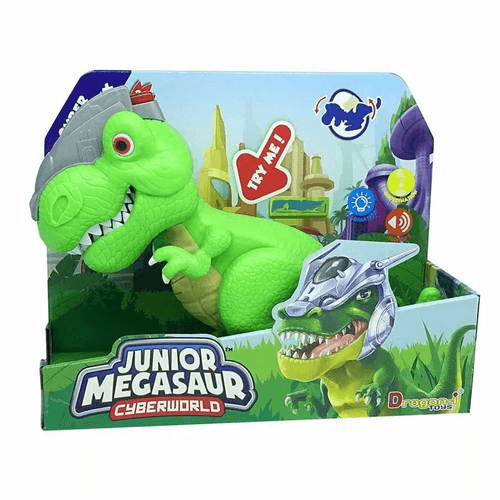 T-Rex Junior Megassaur Cyberworld Fun - Verde - F0017-6 START