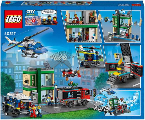 Blocos de Montar - Perseguicao Policial no Banco LEGO DO BRASIL