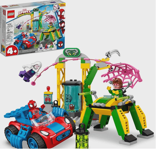 Blocos de Montar - Marvel Super Heroes - Homem-Aranha no Laboratorio de Doc Ock - 10783 LEGO DO BRASIL