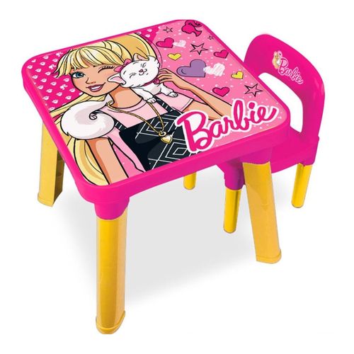 Mesinha de atividades com cadeira - F0028-8 - Barbie START