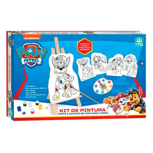 Kit de Pintura Patrulha Canina - Nig Brinquedos NIG