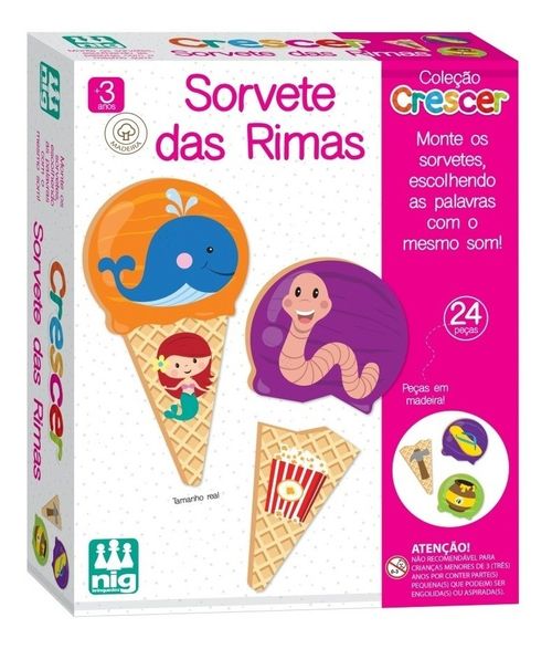MAD - Crescer Sorvete Das Rimas NIG