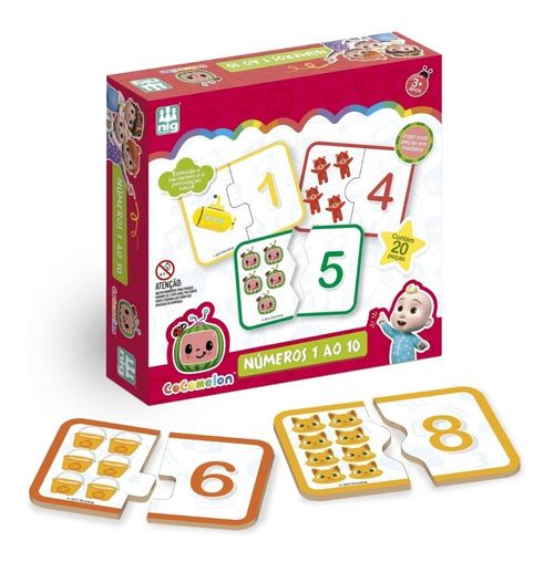 MAD - Numeros De 1 Ao 10 Cocomelon NIG