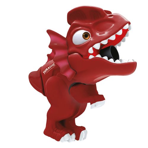 Lancador Dinossauro de Dardos de brinquedo - 7214 - Vermelho FROES COMERCIO INTER