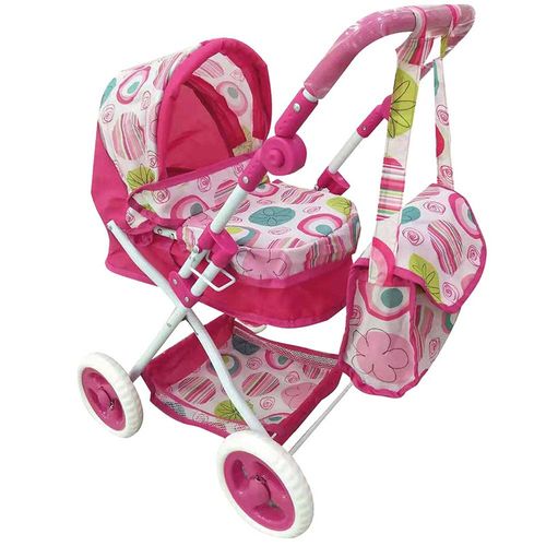 Carrinho de Boneca Deluxe 3 em 1 - Laura Baby - 000209 TERRACO
