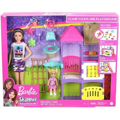 Barbie Skipper Babysitters Dia no Parque - GHV89 MATTEL
