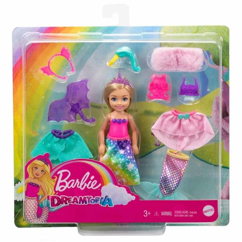 Boneca Barbie Chelsea Princesa Monte Seu Look - GTF40 MATTEL