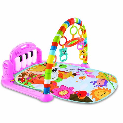 Tapete Infantil - Multifuncional Piano Fitness Rack - Rosa - 6835 FROES COMERCIO INTER