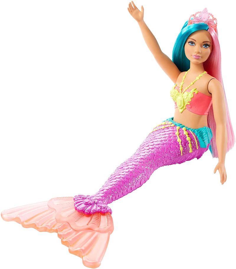 Boneca Barbie Sereia Dreamtopia, Colorida, Mattel 