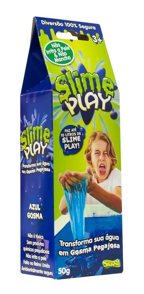 Slime Play Green 50G - Azul SUNNY