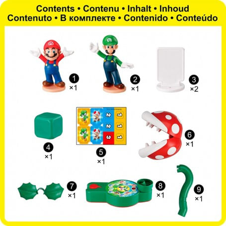 Jogo de Tabuleiro – Planta Piranha – Super Mario – Fuga – 2 a 4