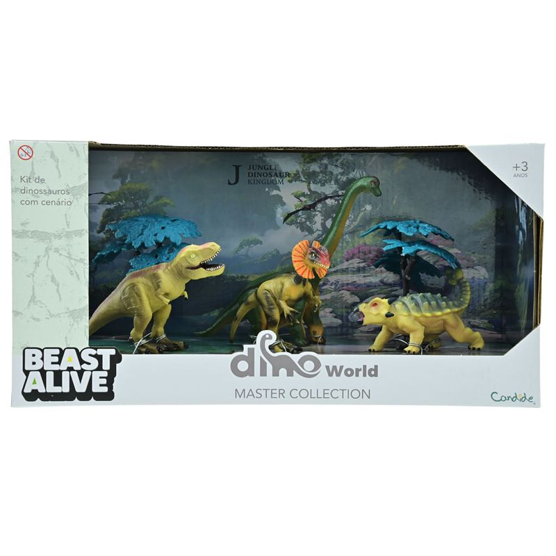 Source Jogos de rei de dinossauro, animais de floresta plástico