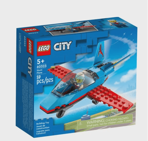 Blocos de Montar - City - Aviao de Acrobacias - 60323 LEGO DO BRASIL