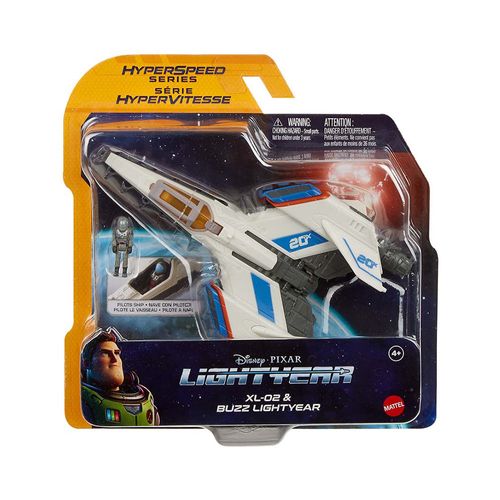 Nave - Lightyear Hyperspeed Series Ships - 4  Buzz  XL02 Spaceship MATTEL