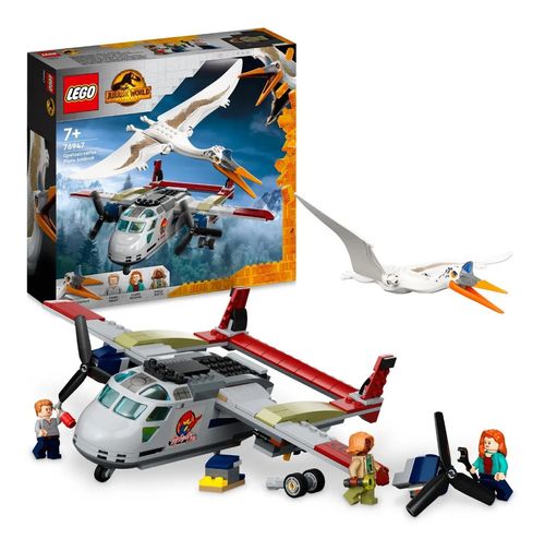 Blocos de Montar - Jurassic World Quetzalcoatlus Plane Ambush LEGO DO BRASIL
