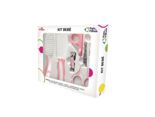 Kit bebe - rosa - Pais e Filhos GALA IBB