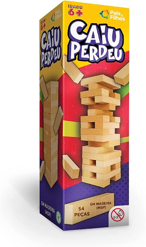 Caiu Perdeu - 54 PCS MADEIRA GALA IBB