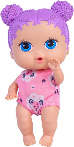 Colecao Bebes Mini Verao Praia - Rosa SUPER TOYS