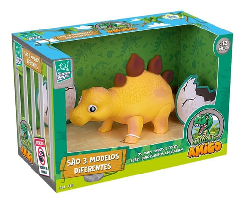 Dinossauro Amigo - Amarelo SUPER TOYS