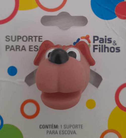 Suporte para escova dental infantil - Cachorro GALA IBB